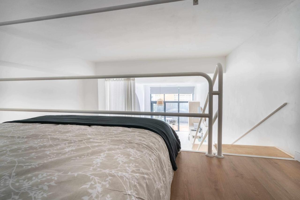 شقة Exclusivo Loft Con Terraza En Ciudad Artes Y Cienc فالنسيا المظهر الخارجي الصورة